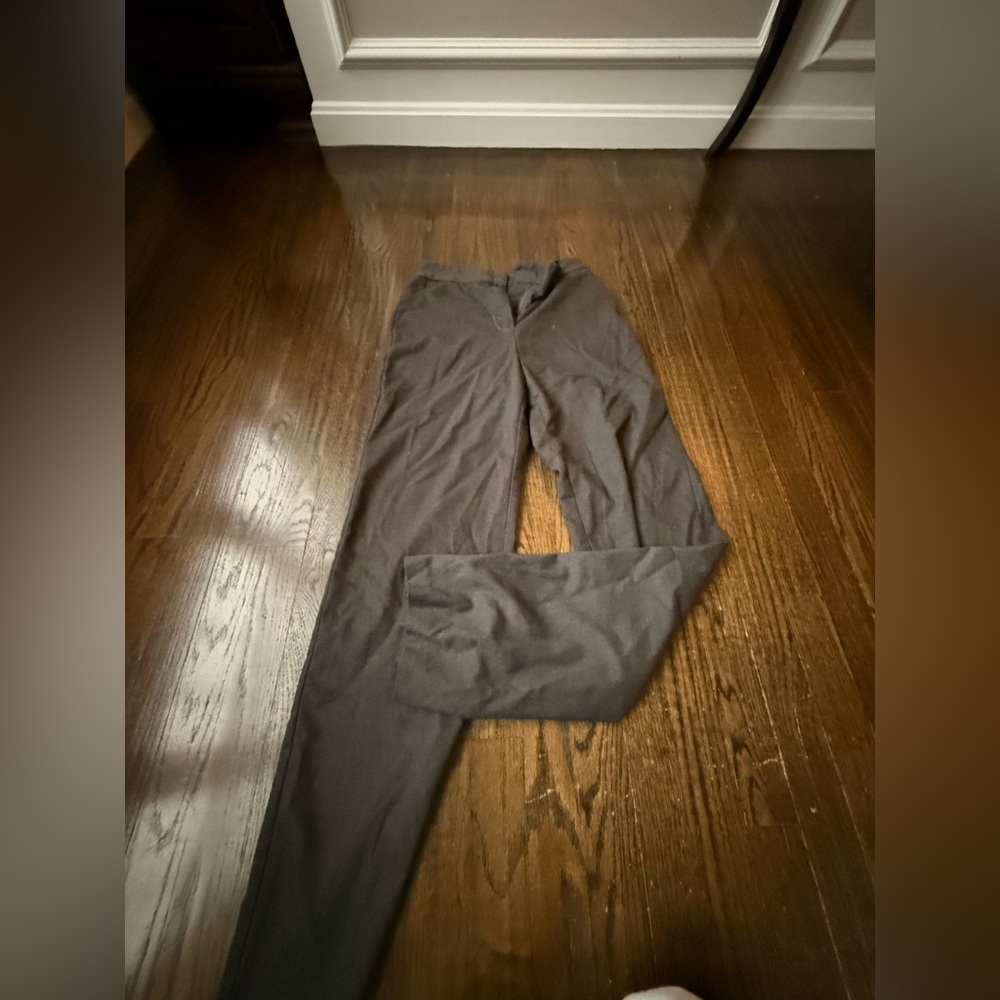 Zara gray  Straight-Leg Pants
